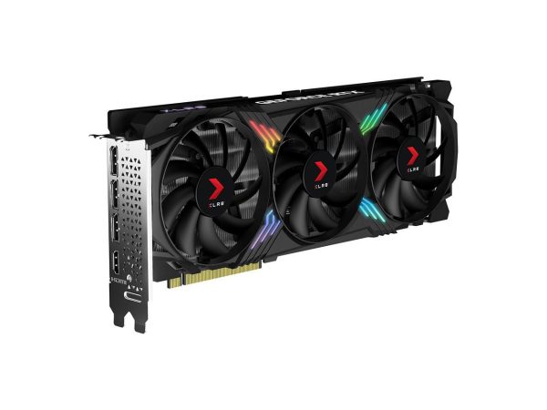 PNY XLR8 Gaming VERTO GeForce RTX 4060 Ti 16GB GDDR6 PCI Express 4.0 x8 ATX Video Card VCG4060T16TFXXPB1-O - Image 4