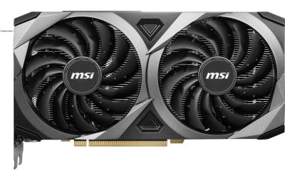 MSI Ventus GeForce RTX 3070 8GB GDDR6 PCI Express 4.0 Video Card RTX 3070 Ventus 2X 8G OC LHR