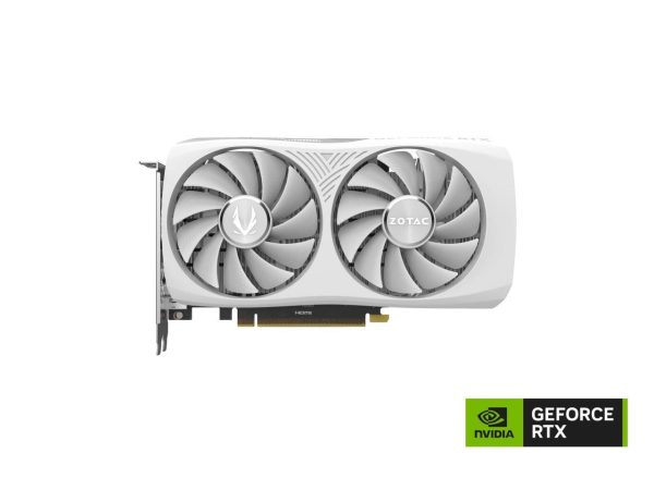 ZOTAC GAMING GeForce RTX 4060 8GB Twin Edge OC White Edition DLSS 3 8GB GDDR6 128-bit 17 Gbps PCIE 4.0 Compact Gaming Graphics Card, ZT-D40600Q-10M - Image 2