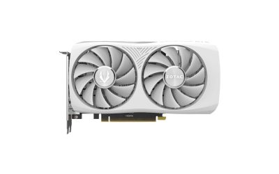 ZOTAC GAMING GeForce RTX 4060 8GB Twin Edge OC White Edition DLSS 3 8GB GDDR6 128-bit 17 Gbps PCIE 4.0 Compact Gaming Graphics Card, ZT-D40600Q-10M