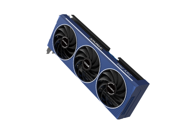SPARKLE Intel Arc A750 TITAN OC Edition, 8GB GDDR6, ThermalSync, TORN Cooling, Axial Fan, Metal Backplate, SA750T-8GOC - Image 4