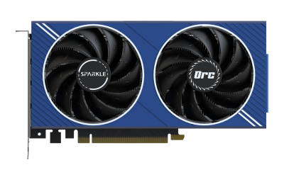 SPARKLE Intel Arc A750 ORC OC Edition, 8GB GDDR6, ThermalSync, TORN Cooling, Axial Fan, Metal Backplate, SA750C-8GOC
