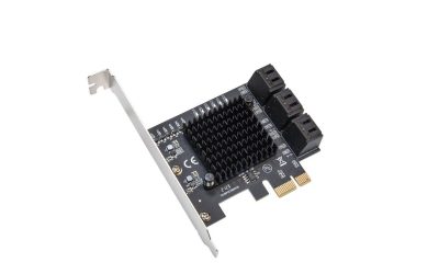 6 Port SATA III to PCIe 3.0 x1 NON-RAID Expansion Card