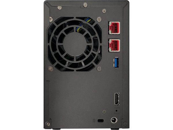 Asustor Lockerstor 2 Gen2 AS6702T - 2 Bay NAS, Quad-Core 2.0 GHz CPU, 4X M.2 NVMe Slots (PCIe 3.0), Dual 2.5GbE, 4GB DDR4 RAM, Network Attached Storage (Diskless) - Image 5