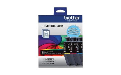 HIGH YIELD COLOR INK CARTRIDGE 3PK FOR MFC-J1010DW MFC-J1170DW