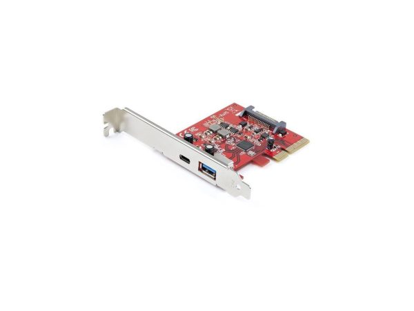 StarTech 2-Port 10Gbps USB-A & USB-C PCIe Card Adapter PEXUSB311AC3