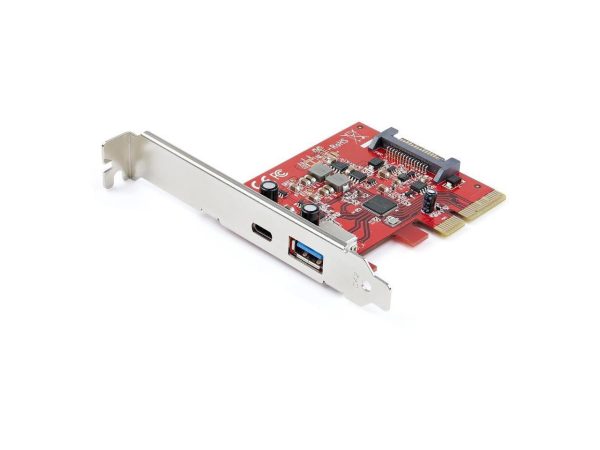StarTech 2-Port 10Gbps USB-A & USB-C PCIe Card Adapter PEXUSB311AC3 - Image 2