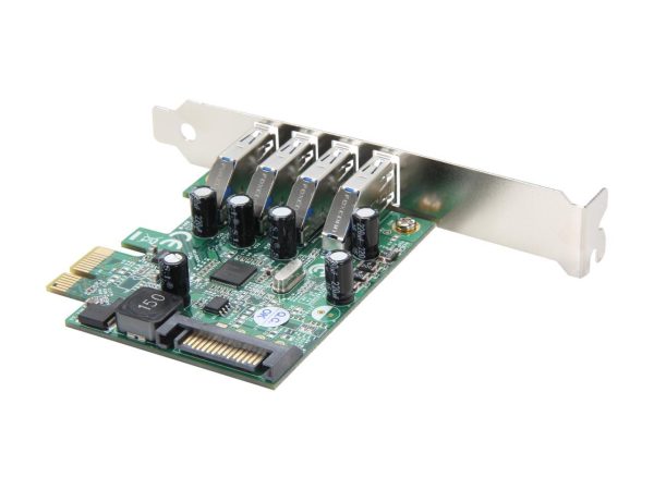 StarTech.com PEXUSB3S4V 4 Port PCI Express PCIe SuperSpeed USB 3.0 Controller Card Adapter with UASP - SATA Power - USB 3 PCIe Card - Image 5