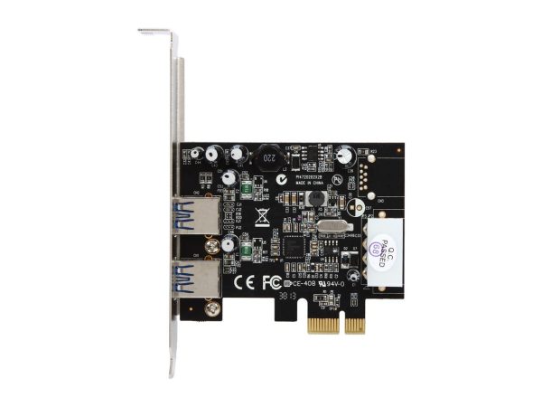 StarTech.com 2 Port PCI Express (PCIe) SuperSpeed USB 3.0 Card Adapter with UASP - LP4 Power Model PEXUSB3S25 - Image 3