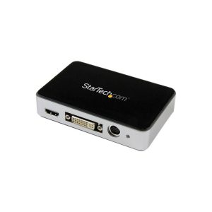 StarTech.com USB 3.0 Video Capture Device - HDMI / DVI / VGA / Component HD Video Recorder - 1080p 60fps