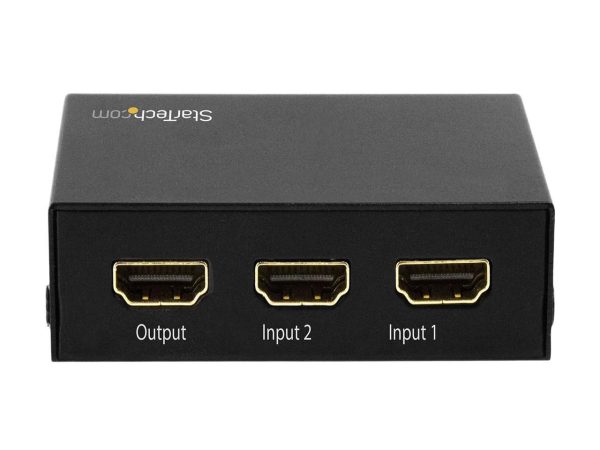 StarTech VS221HD20 2-Port HDMI Switch - 4K 60Hz - Supports HDCP - IR - HDMI Selector - HDMI Multiport Video Switcher - HDMI Switcher - Image 4