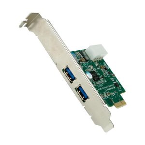 acomdata 2-Port SuperSpeed USB 3.0 PCI-Express Card Model ADPU3-PCIX