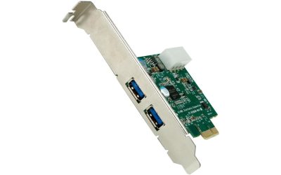 acomdata 2-Port SuperSpeed USB 3.0 PCI-Express Card Model ADPU3-PCIX