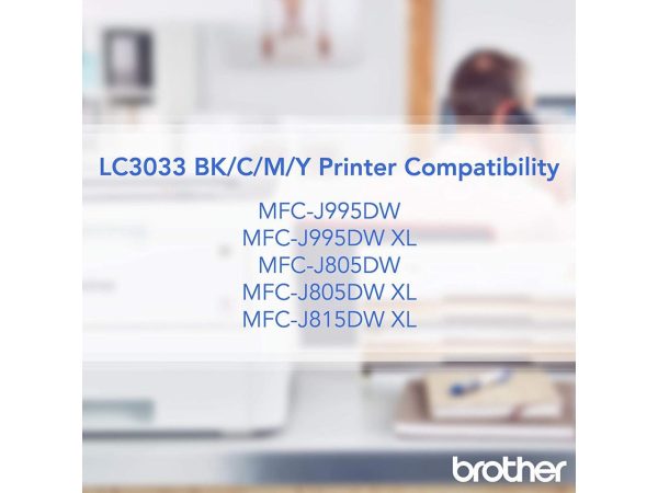 Brother LC3033M Super High Yield Ink Cartridge - Magenta - Image 3