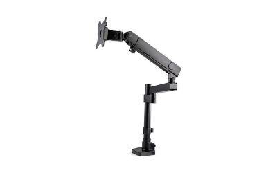StarTech Desk Mount Single Monitor Arm for up to 34″ Display Black ARMPIVOT2USB3