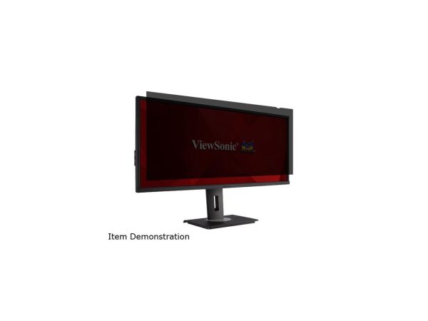 ViewSonic VP-PF-3400 34" Privacy Filter Screen Protector Clear Black