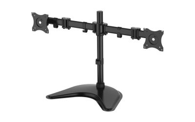 Siig Articulated Freestanding Dual Monitor Desk Stand – 13″-27″