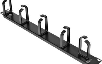 StarTech CABLMANAGER2 1U 19in Metal Rackmount Cable Management Panel