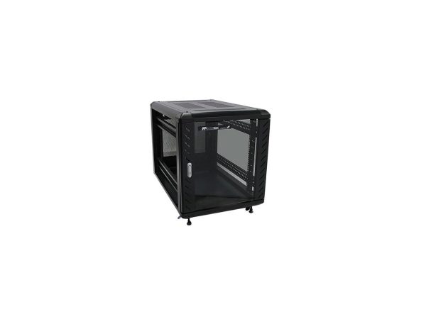 StarTech.com RK1236BKF 12U 36in Knock-Down Server Rack Cabinet with Casters - Image 3