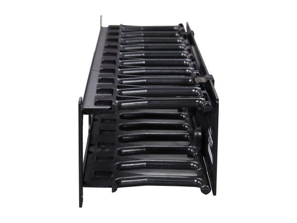 TRIPP LITE SRCABLEDUCT2UHD 2U High Capacity Horizontal Cable Manager (Finger duct with dual-hinge cover) - Image 2