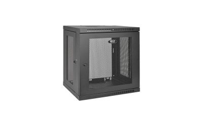 Tripp Lite 12U Wall-Mount Rack Enclosure Cabinet, Low-Profile Switch-Depth (SRW12U)
