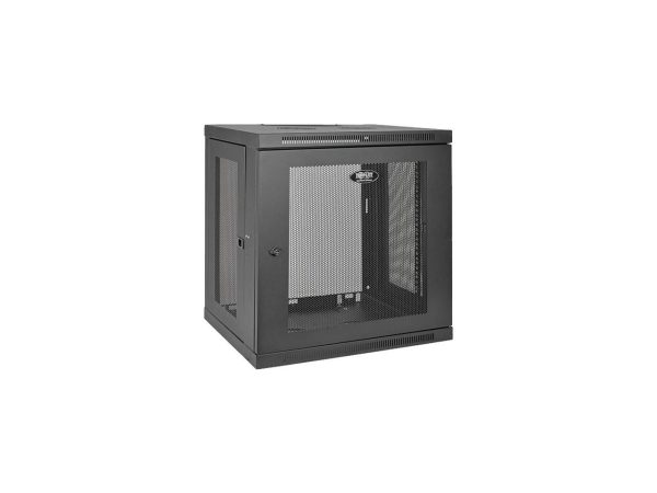 Tripp Lite 12U Wall-Mount Rack Enclosure Cabinet, Low-Profile Switch-Depth (SRW12U)