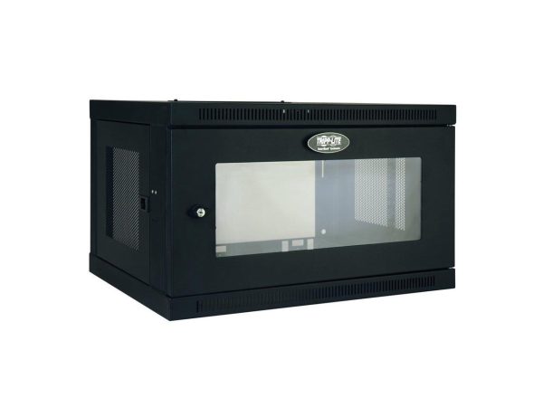 Tripp Lite 6U Wall-Mount Rack Enclosure Cabinet with Clear Acrylic Window, Switch-Depth (SRW6UG) - Image 5