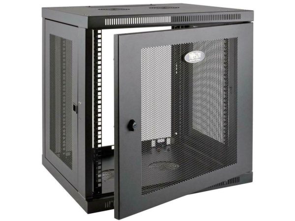 Tripp Lite 12U Wall Mount Rack Enclosure Server Cabinet Low Profile Deep - Image 5