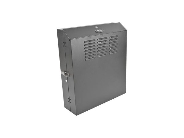 Tripp Lite SmartRack 4U Low-Profile Vertical-Mount Switch-Depth Wall-Mount Rack Enclosure Cabinet