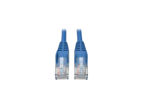 Tripp Lite 100-ft. Cat5e 350MHz Snagless Molded Cable (RJ45 M/M) - Blue