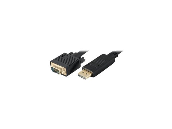 AddOn DISPLAYPORT2VGA6F 6' DisplayPort to VGA Adapter Cable, Black - Image 2