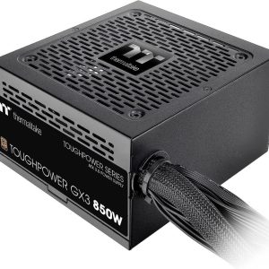 Thermaltake Toughpower GX3 850W 80Plus Gold SLI/Crossfire Ready ATX 3.0 Power Supply; PCIe5 12VHPWR Connector included; PS-TP