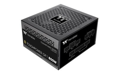 Thermaltake GF1 (2024) Fully Modular ATX 850W Power Supply – 80 PLUS Gold – Ultra Quiet – Zero RPM, PS-TPD-0850FNFAGU-P