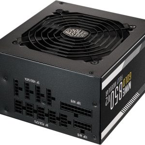 Cooler Master MWE Gold 850 V2 Fully Modular, 850W, 80+ Gold Efficiency, Quiet HDB Fan, 2 EPS Connectors, High Temperature Resilience, 5 Year Warranty
