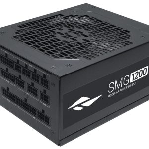 Rosewill SMG Series, SMG1200, 1200W Fully Modular Power Supply, 80 PLUS GOLD Certified, Low Noise Fluid Dynamic Bearing Fan with Auto Speed Control, Japanese Capacitors, Black