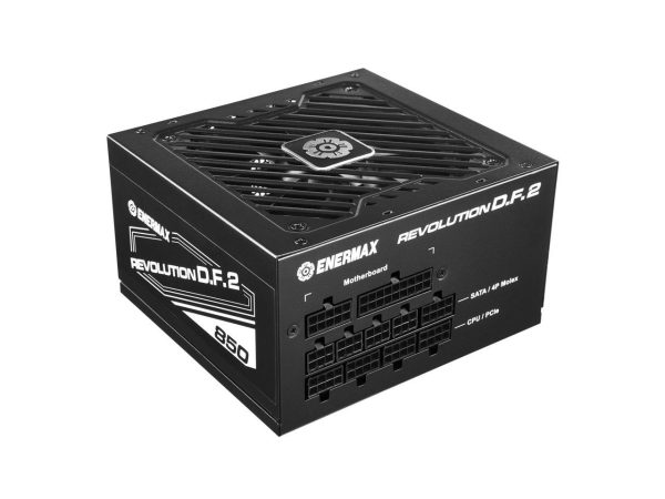 ENERMAX REVOLUTION D.F. 2 850W Full Modular, 80 Plus Gold, ATX 3.0 & PCIe 5.0 Ready, 600W 12VHPWR Connector Included, Japanese Capacitors, Semi-Fanless , 140mm Size, ATX Power Supply - Image 5