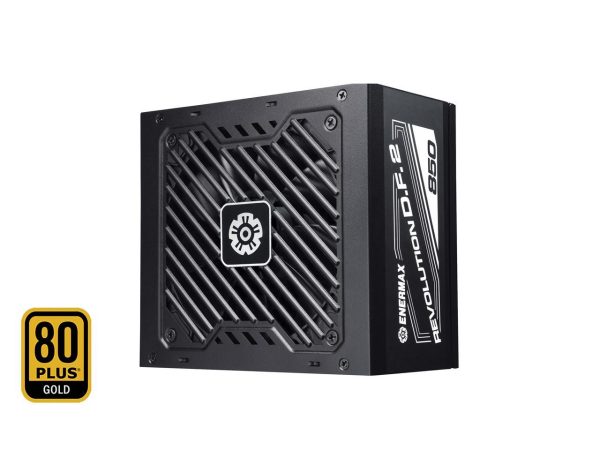 ENERMAX REVOLUTION D.F. 2 850W Full Modular, 80 Plus Gold, ATX 3.0 & PCIe 5.0 Ready, 600W 12VHPWR Connector Included, Japanese Capacitors, Semi-Fanless , 140mm Size, ATX Power Supply - Image 2