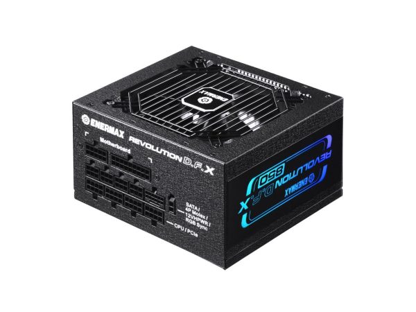 ENERMAX Revolution D.F. X 850W Full Modular, 80 Plus Gold, ATX 3.0 & PCIe 5.0 Ready, Native 600W 12VHPWR Connector, Industrial- Grade 100% Japanese Capacitors, ARGB Side Panel Power Supply - Image 3