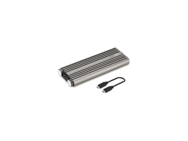 SIIG JU-SA0X11-S1 Silver USB 3.2 Gen 2 x 2 Type-C 20G NVMe SSD Enclosure - Image 3