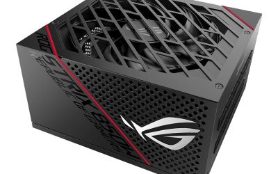 ASUS ROG STRIX 850G 850W Gold Power Supply, ROG Heatsinks, Axial-tech Fan Design, Dual Ball Fan Bearings, 0dB Technology, 80 PLUS Gold Certification, Fully Modular Cables, 10-Year Warranty