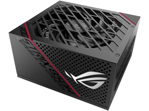 ASUS ROG STRIX 850G 850W Gold Power Supply, ROG Heatsinks, Axial-tech Fan Design, Dual Ball Fan Bearings, 0dB Technology, 80 PLUS Gold Certification, Fully Modular Cables, 10-Year Warranty
