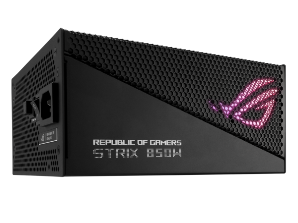 ASUS ROG Strix 850W Gold Aura Edition (Fully Modular Power Supply, 80+ Gold Certified, ATX 3.0, Cybenetics Lambda A++ Certification, PCIe Gen 5.0 Ready, Axial-tech Fan, Aura Sync) - Image 3