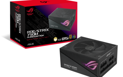 ASUS ROG Strix 750W Gold Aura Edition (Fully Modular Power Supply, 80+ Gold Certified, ATX 3.0, Cybenetics Lambda A++ Certification, PCIe Gen 5.0 Ready, Axial-tech Fan, Aura Sync)