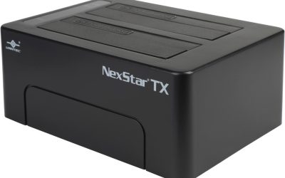 VANTEC NexStar TX Dual 2.5″/3.5″ SATA 6Gb/s to USB 3.0 SSD/HDD Dock