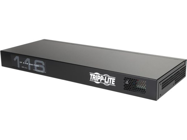 TRIPP LITE B072-016-1-IP 16-Port NetCommander 1U Rackmount Cat5 KVM over IP Switch