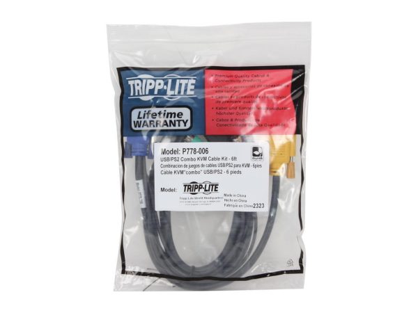 TRIPP LITE 6 ft. KVM Cable P778-006 - Image 3