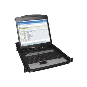 Tripp Lite 16-Port 1U Rack-Mount Console IP KVM Switch with 19 in. LCD (B020-U16-19-IP)