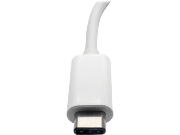Tripp Lite U460-003-3AG 3-Port USB 3.1 Gen 1 Portable Hub, USB-C to (x3) USB-A, with Gigabit Ethernet Port - Image 2