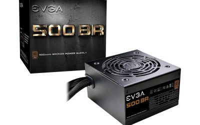 EVGA 500 BR 100-BR-0500-K1 500 W ATX12V / EPS12V SLI CrossFire 80 PLUS BRONZE Certified Non-Modular SLI CrossFire Power Supply