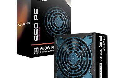 EVGA SuperNOVA 650 P5 220-P5-0650-X1 650 W ATX12V / EPS12V 80 PLUS PLATINUM Certified Full Modular Active PFC Power Supply